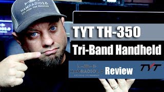 Unboxing the TYT TH350 Triband Ham Radio Handheld [upl. by Finnigan143]