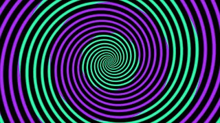 Pulsating Spiral Natural Hallucinogen Video no sound 30minute version [upl. by Goerke368]