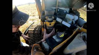 Routine Maintenance on my John Deere 329D skid steer [upl. by Dnomder]