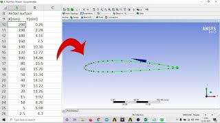 How to import Airfoil coordinates to ANSYS Fluent Design Modeler [upl. by Einej784]