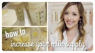 tips to increase your breast milk supply  easy  naturally [upl. by Tsyhtema]