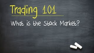 Trading 101 What is the Stock Market [upl. by Montfort]