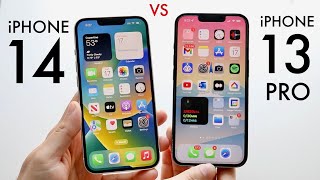 iPhone 14 Vs iPhone 13 Pro Comparison Review [upl. by Gardia]