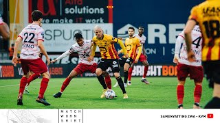 Speeldag 19 Zulte Waregem  KV Mechelen 20 [upl. by Troyes]