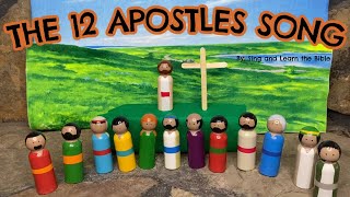 The 12 Apostles Childrens Bible Song AcapellaTo Memorize Bible Facts [upl. by Kresic]