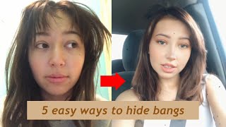 How to hide bangs [upl. by Brenk370]