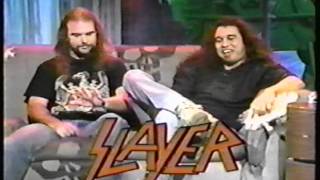 slayer interview at headbangers ball [upl. by Baiel]