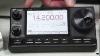 Demonstration of the NEW Icom IC 7100 [upl. by Maggee689]