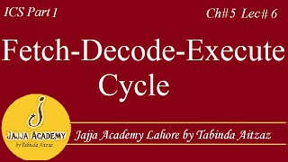 Fetch Decode Execute Cycle in Computer Architecture [upl. by Arbas]