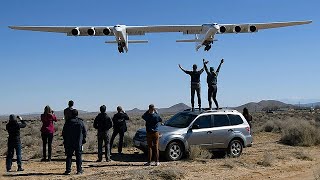 Worlds Largest Airplane That Can Launch Rockets into SPACE [upl. by Avlis44]