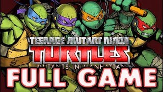 Teenage Mutant Ninja Turtles Mutants in Manhattan FULL GAME Longplay PS4 [upl. by Thomas]