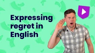 Expressing regret in English  Learn English with Cambridge [upl. by Acisey]