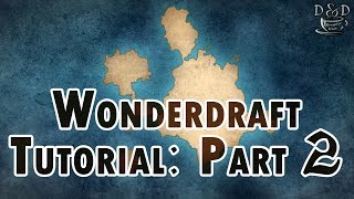 Wonderdraft Tutorial Part 2 of 4 Trees Mountains and Rivers  DampD Breakfast Club [upl. by Nrobyalc]