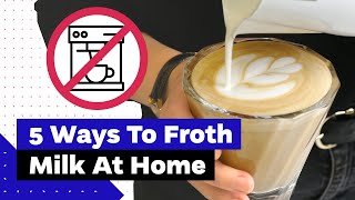 How To Froth Milk At Home Best Milk Frothers Review [upl. by Valora]