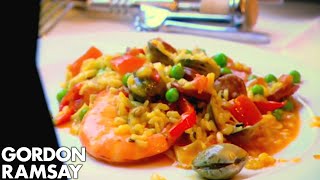 How To Make Paella  Gordon Ramsay [upl. by Liebowitz926]