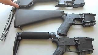 AR15 builders guide Pt 1  Buttstock [upl. by Aretta259]