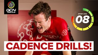 60 Minute Cycling Training Session  Cadence Drills For Strength amp Speed [upl. by Annavoeg]