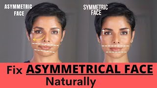 You Can FIX ASYMMETRICAL FACE NATURALLY by making these 5 CHANGES [upl. by Ayortal]