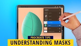 How to Use Alpha Lock Clipping Mask amp Layer Mask in Procreate  Procreate Tips [upl. by Teena]