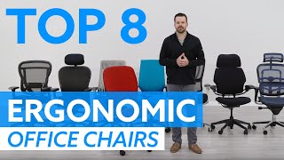 8 Best Ergonomic Office Chairs [upl. by Ellesirg]