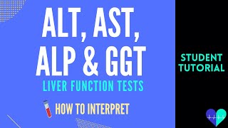 ALT AST ALP amp GGT Liver Function Tests  How to Interpret [upl. by Bonnee]