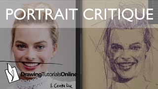 Five Tips For Drawing A Portrait Likeness [upl. by Standish]