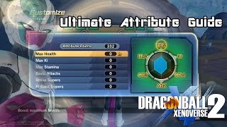 The ULTIMATE Stat amp Attribute Guide  Dragon Ball Xenoverse 2 [upl. by Inalan]