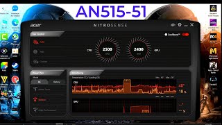 How To Install NitroSense On Acer Nitro 5  AN51551 [upl. by Notsle458]