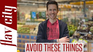 Top 5 Ingredients To AVOID In The Foods We Eat Every Day  Educational Grocery Haul [upl. by Halfon]