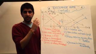 Floating Exchange Rate Changes  Appreciations and Depreciations [upl. by Naara]