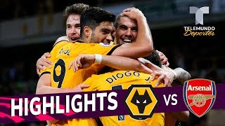 Wolverhampton vs Arsenal 31 Goals amp Highlights  Premier League  Telemundo Deportes [upl. by Mehalek]