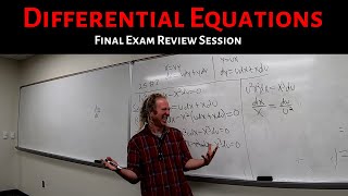 Differential Equations Final Exam Review [upl. by Ivad763]