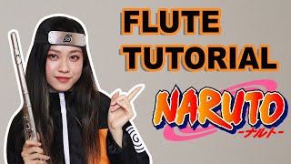 NARUTO Sadness and Sorrow  FLUTECOOKIES TUTORIAL [upl. by Urias]