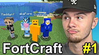 Welcome To FortCraft Minecraft SMP [upl. by Nerrat689]