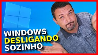 PC com WINDOWS 10 DESLIGANDO sozinho 2021 [upl. by Camellia]