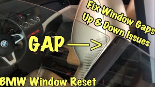 Initialize WINDOW REGULATOR  Reset BMW Power Windows [upl. by Stanzel333]