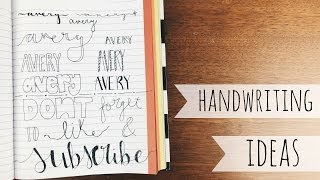 How To Make Your Handwriting Pretty  Handwriting Ideas [upl. by Song]