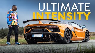 Lamborghini Aventador SVJ Roadster Review Roof Down Pulse UP 4K [upl. by Aivirt]