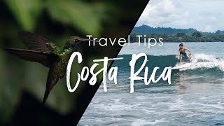 Travelling Costa Rica Tips and Must Dos for a short 2 week Trip [upl. by Lleraj]