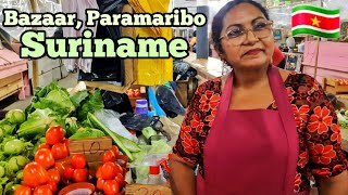 Central Market  Paramaribo Suriname 🇸🇷 [upl. by Galateah]