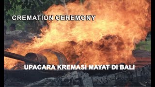 NGABEN Cremation Ceremony in Bali [upl. by Senskell689]