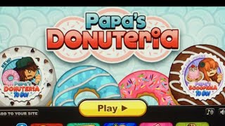 Let’s Fail AT Papa’s Donuteria Making Customers Angry [upl. by Irok769]