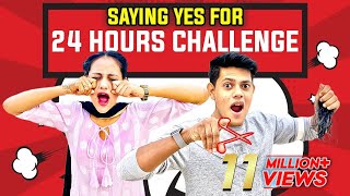 রাকিব তার ছোট বোনের চুল কেটে দিলো  SAYING Yes To My Brother For 24 Hrs Challenge  Rakib Hossain [upl. by Netsruk304]