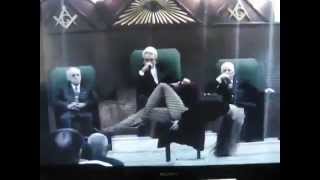 Masonic lodge satanic dance ritual [upl. by Nnaarat966]