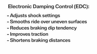 Electronic Damping Control  BMW HowTo [upl. by Edla619]