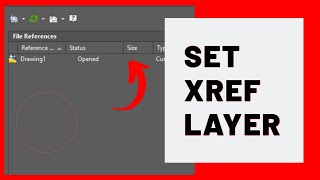 AUTOCAD TRICK for XREF LAYER [upl. by Danielle]