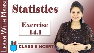 Class 9 Maths  Chapter 14  Exercise 141  Statistics  NCERT [upl. by Saihttam]