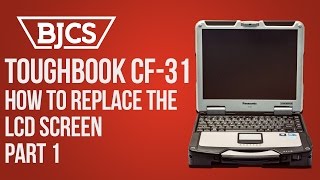 Howto Replace a LCD Screen in the Toughbook CF31 Part 1 [upl. by Melita]