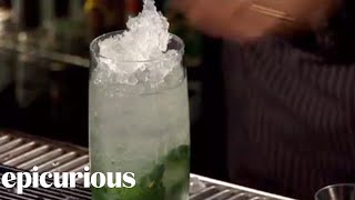 How to Make a Mojito Cocktail [upl. by Airetnahs]