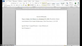 Creating an APA Format Annotated Bibliography [upl. by Himelman]